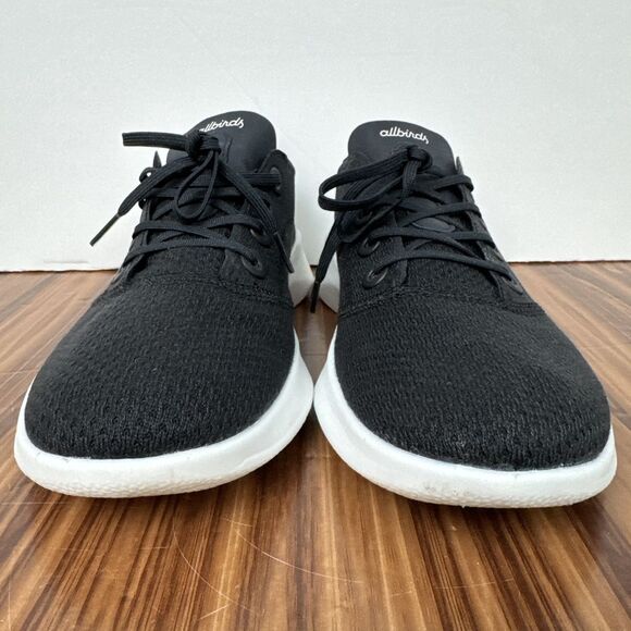 Allbirds Superlight Tree Runners White Black Athletic Running Shoes Mens Size 10 - Picture 4 of 9